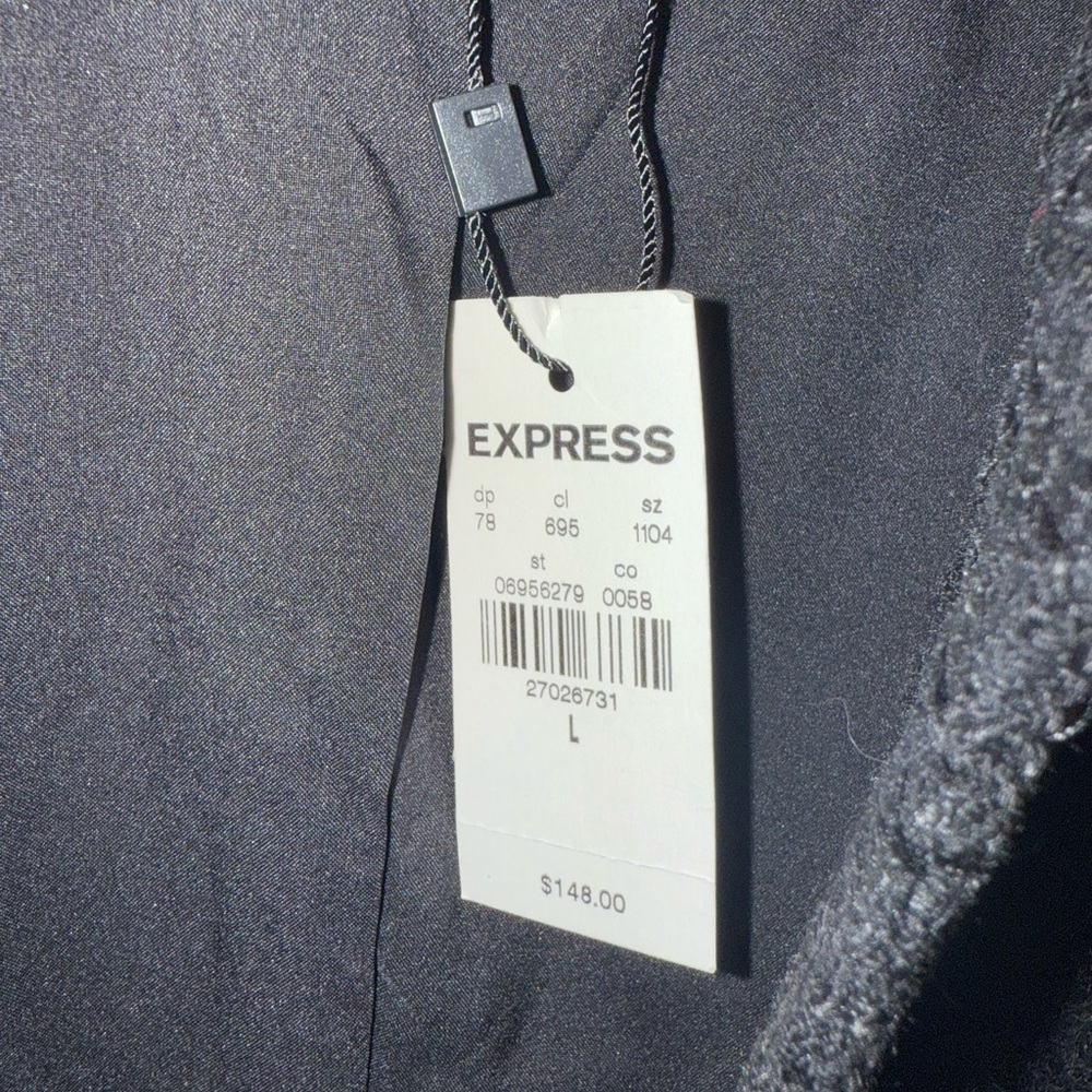 Express tweed Black Jacket with chain detailing. Chanel style. - Picture 2 of 2